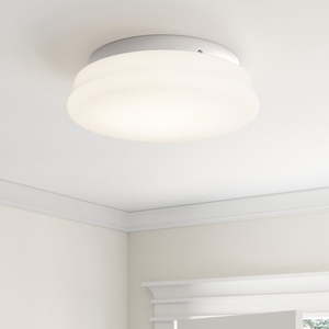 lot 16071 image: Brio Lighting Finn - 3 Light LED Flush Mount Ceiling Light