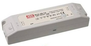 lot 16072 image: 3 Pack Of Mean Well PLC-30 AC to DC LED Driver Power Supply