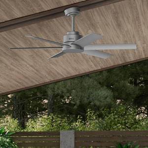 lot 16115 image: Hunter 52 inch Outdoor or Indoor Ceiling Fan