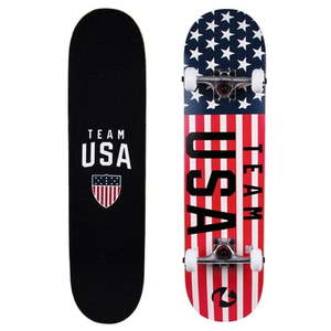 lot 10052 image: Team USA 31 Inch Olympic Series Skateboard - Retail - $29.97