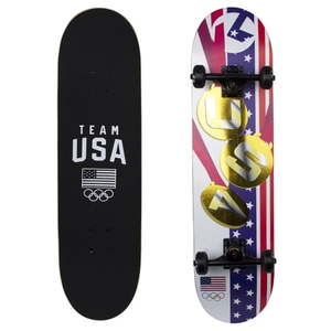 lot 10054 image: Team USA 31 Inch Olympic Series Skateboard - Retail - $29.97
