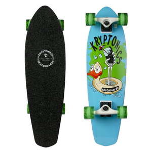 lot 10057 image: Kryptonics 28 In. Complete Cruiser Skateboard (28 In. x 8 In.)  Splash - Retail - $24.97