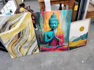 lot 60788 image: Set of 3 Wall art prints