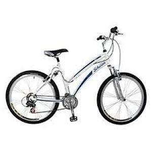 lot 60763 image: white Schwinn Midtown mountain bike