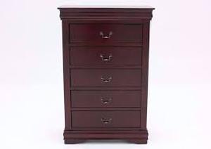 lot 60803 image: Louis Philippe style chest of drawers