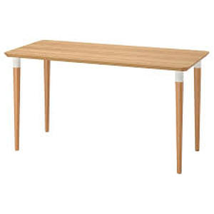 lot 60822 image: ANFALLARE  HILVERDesk, bamboo, 55 18x25 58 