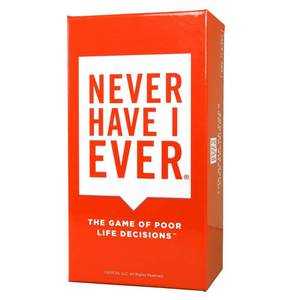 lot 2333 image: Never Have I Ever - The Game of Poor Life Decisions  Hilarious and Revealing Party Card Game for Adults