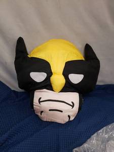 lot 2338 image: Marvel Comics X-Men Wolverine Large Stuffed Plush Head