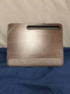 lot 2351 image: Portable Lap Desk with Cushion and Storage Bag