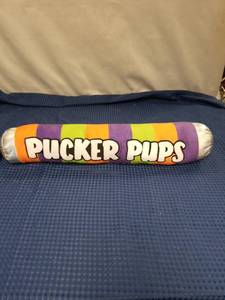 lot 2444 image: Pucker Pups Thrills & Chills Squeaking Dog Toy