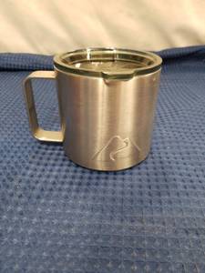 lot 2459 image: Stainless Steel Insulated Camp Mug with Lid