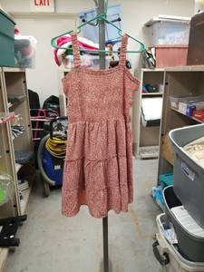 lot 2472 image: New In Floral Smocked Tiered Sundress Size L