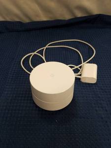 lot 2502 image: Google Wifi Mesh Router Single Unit AC-1304