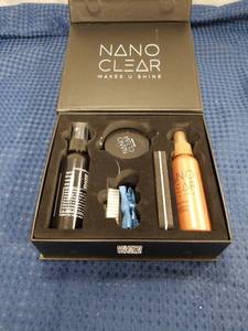 lot 2504 image: Nano Clear Jewerly Cleaner 2 Oz. Solution, Gold, White, Black, Gold, White, Modern