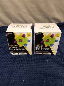 lot 2508 image: Light-Up Atomic Kick The Can Game Set of 2