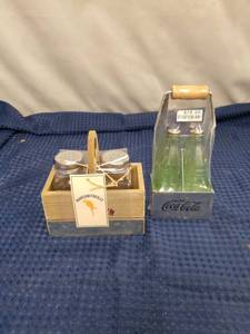 lot 2519 image: Coca-Cola and Margaritaville Salt and Pepper Shaker Sets