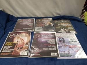lot 2536 image: Suspense Magazine Lot of 6 Issues 2010-2011