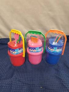 lot 2550 image: Outdoor Fun Bubble Playset Set of 3