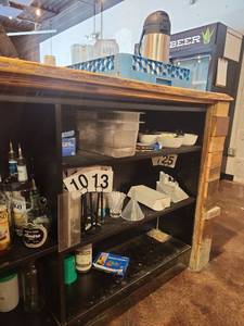 lot 12579 image: Commercial Bar Supply Lot with Airpot, Pitchers, and Accessories