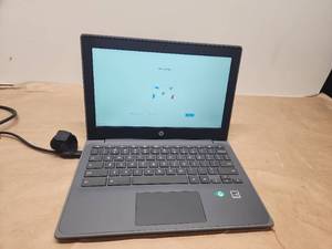 lot 11 image: HP Chromebook 11-inch Laptop