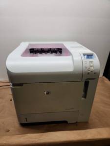 lot 28 image: HP LaserJet P4014n Monochrome Laser Printer