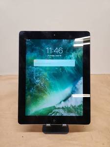 lot 42 image: Apple iPad 4th Generation 16GB Wi-Fi Black MD510LLA