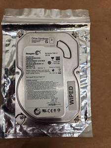 lot 49 image: Seagate Barracuda 7200.12 250GB 3.5 SATA Hard Drive ST3250318AS