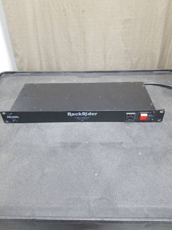 lot 1482 image: RackRider by Furman RR-15NL 1U Rack Mount Power Conditioner