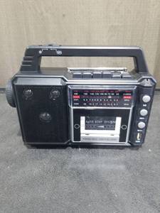 lot 1635 image: Portable Multi-Band Radio Cassette Recorder with USB and LED Flashlight