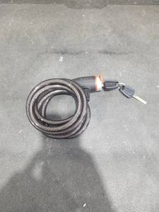 lot 1647 image: Zefal K-Traz Cable Bike Lock with Keys