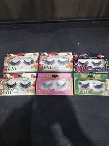 lot 1686 image: Ioni 3D Faux Mink Lashes Bundle - 6 Pairs Mixed Styles