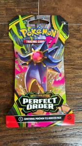 lot 103 image: Pokemon TCG Perfect Order Mega Evolution Booster Pack