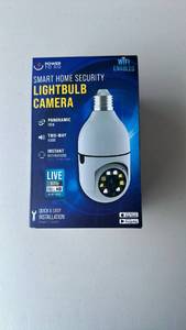 lot 214 image: WiFi Smart Home Security Lightbulb Camera