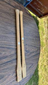 lot 603 image: Pair of Wooden Tool Handles