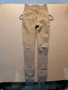 lot 46568 image: Nude Beige High-Waist Tights with Fur Inside S - Retail $12
