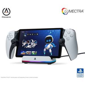 lot 46601 image: Charging Station for PlayStation Portal Remote Player with Lumectra - Retail $50