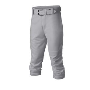 lot 46618 image: Easton Youth Pro Pull Up Pant  Grey  Small - Retail $17