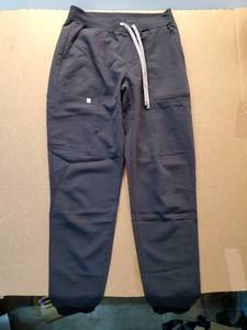 lot 46630 image: Fabletics Black Jogger Sweatpants with Drawstring M Tall - Retail $35