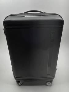 lot 100 image: Samsonite Hard Shell Spinner Luggage Suitcase Black