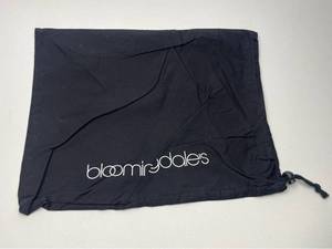 lot 115 image: Bloomingdales Black Drawstring Shoe Bag