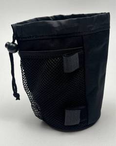 lot 121 image: Insulated Drawstring Pouch with Mesh Pocket and Drainage Grommet