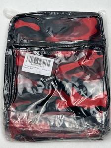 lot 124 image: Red Camo Backpack for Hiking Gym and Camping
