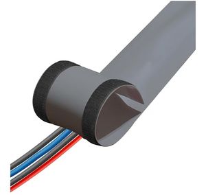lot 4204 image: Rubber Bond Carpet Cord Cover Strips - Carpet Cord Hider for Easy Cable Management - 6x48 Cord Covers for Wires on Floor - Low Profile Carpet Cable Cover - Floor Wire Cover for Carpet - Grey - Retail $24