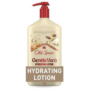 Old Spice Hand, Face &amp; Body Lotion for Men, 24/7 Lightweight Moisturization with Vitamin B3, Instant Absorption, For All Skin Types, Brown Sugar + Cocoa Butter Scent, 16 oz - Retail: $10