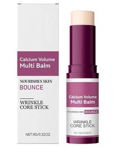 lot 4215 image: Calcium Multi Balm,Anti-aging Firming & Sagging Wrinkle Care Collagen Calcium Multi Stick. (1) - Retail $10