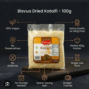 lot 4286 image: Bisvua Dried Kataifi 100g - Retail $4
