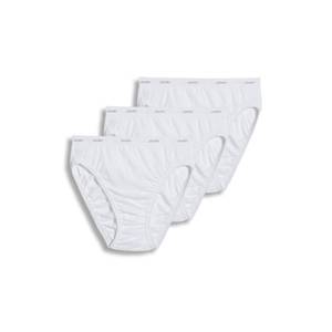lot 4291 image: Jockey Womens Underwear Classic French Cut - 3 Pack, White, 6 - Retail $24