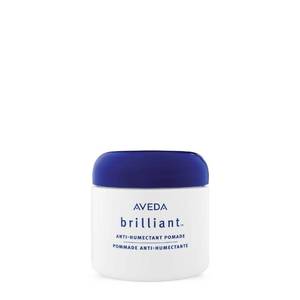 lot 4295 image: Aveda Brilliant Anti-Humectant Pomade  Helps Prevent Frizz & Flyaways  Protects Against Humidity  for Curly & Coily Hair Types  Castor Oil and Rice Bran  Jasmine, Rose, Clove Aroma  2.5 Ounce - Retail $34