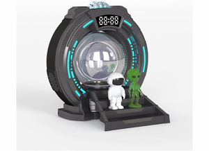 lot 4337 image: Night Light Star Projector for Bedroom, 8 Modes Northern Lights Aurora Projector with Moon, Mood Ambient Lighting for Kids Adults Room, Cord Powered - Retail $0