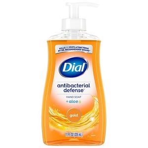 lot 4352 image: Dial Antibacterial Defense Gold Liquid Hand Soap  11 fl oz